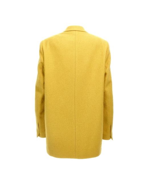 Dries Van Noten Yellow Blazers