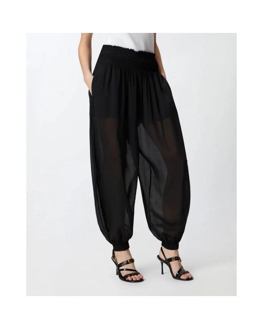 Pinko Black Straight Trousers