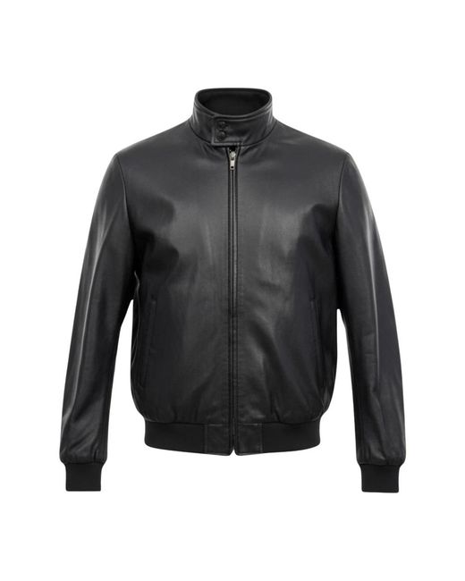 Minoronzoni Gray Bomber Jackets for men