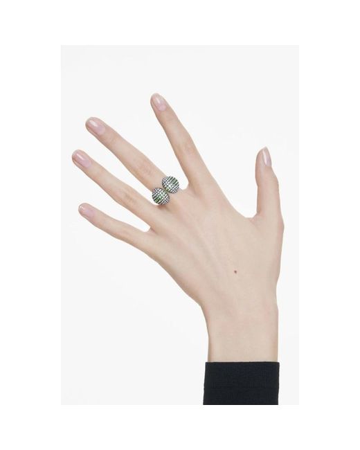 Swarovski Green Sublima Cocktail Ring