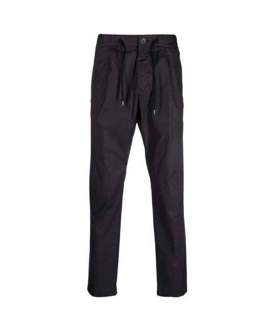 Straight Trousers Herno pour homme en coloris Blue