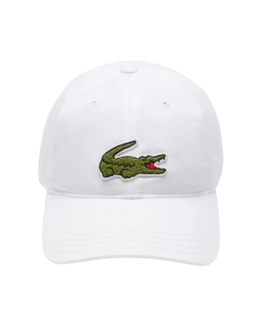 Lacoste White Caps for men