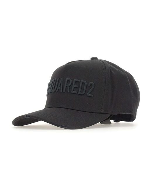 DSquared² Black Caps for men