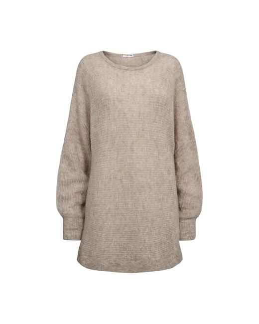 Designers Remix Natural Zeitloser leinensweater für den frühling