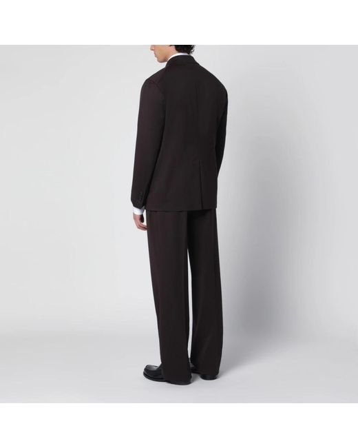 Tagliatore Black Double Breasted Suits for men