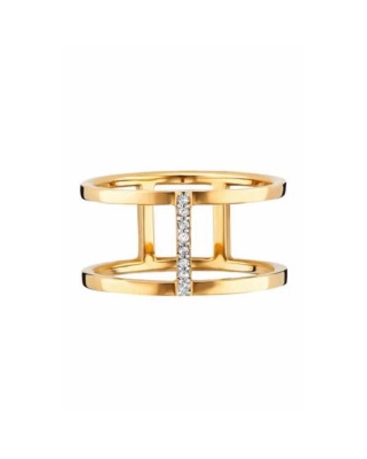 Caï Metallic Weißer Topasring Für Erwachsene