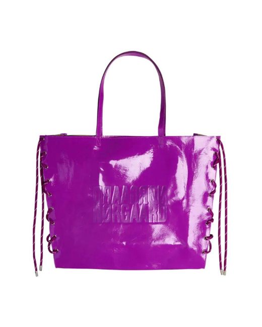 Mads Nørgaard Purple Schultertaschen
