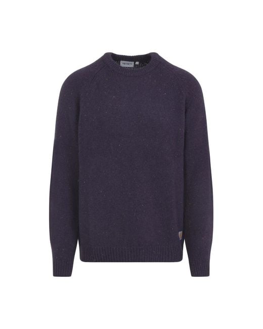 Round-Neck Knitwear Carhartt pour homme en coloris Blue