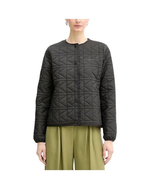 Karl Lagerfeld Black Light Jackets