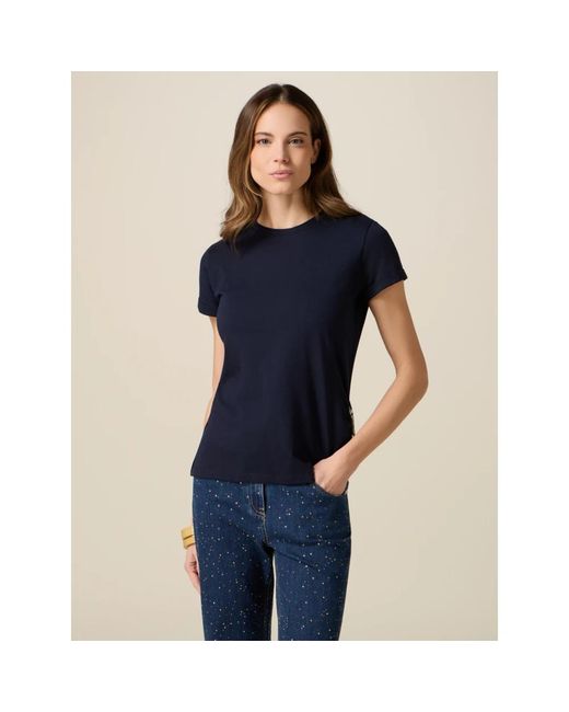T-Shirts Oltre de color Blue