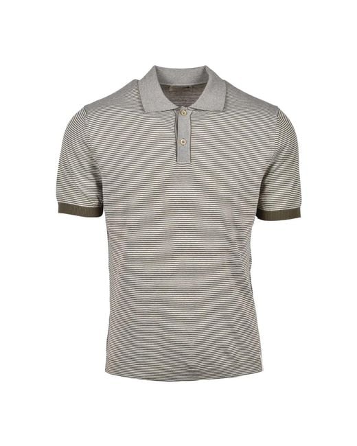 Brooksfield Gray Polo Shirts for men