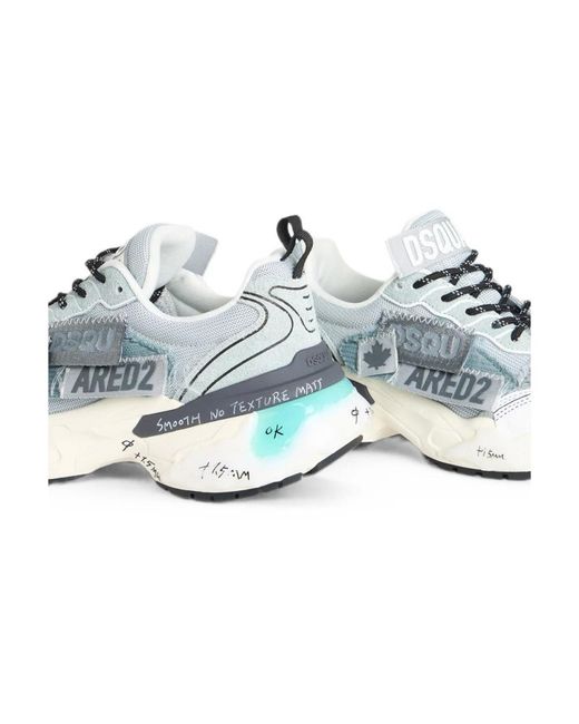DSquared² Schnellere Sneaker in Blue für Herren