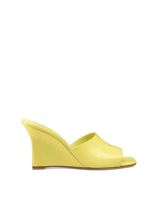 Stuart Weitzman Yellow Wedges
