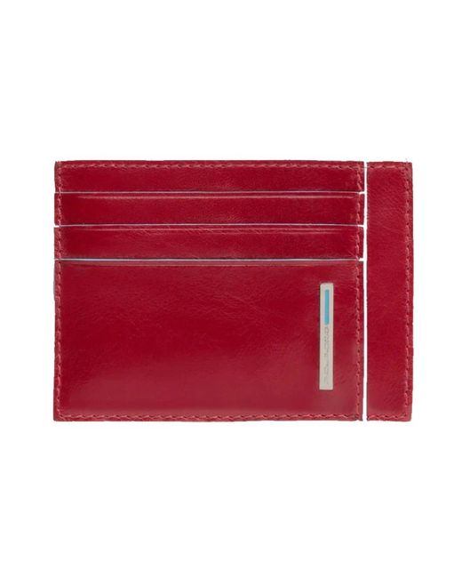 Piquadro Red Wallets & Cardholders for men