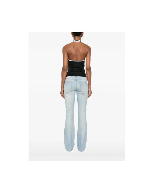 Amiri Black Sleeveless Tops