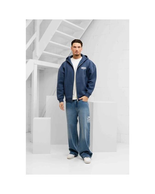 Zip-Throughs Equalite de hombre de color Blue