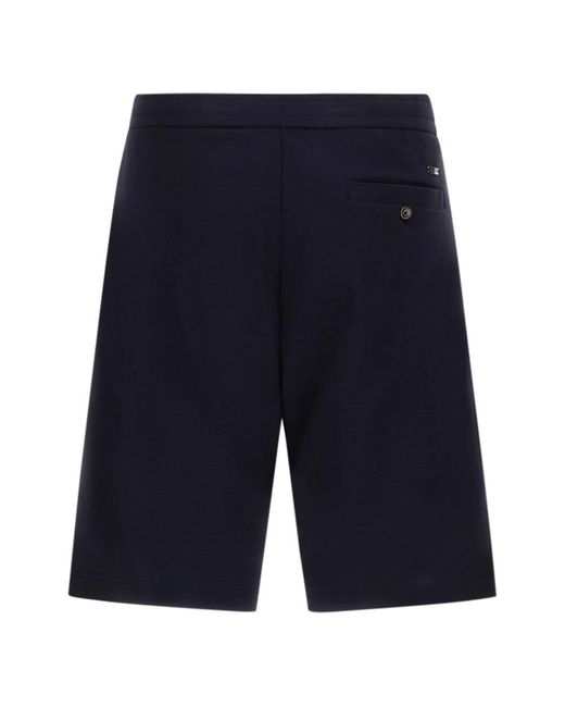Herno Blue Casual Shorts for men