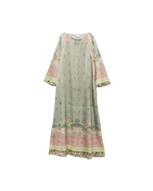 Pierre Louis Mascia Natural Maxi Dresses