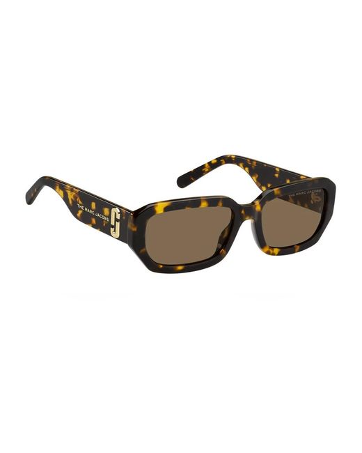 Marc Jacobs Brown Retro-inspirierte sonnenbrillen