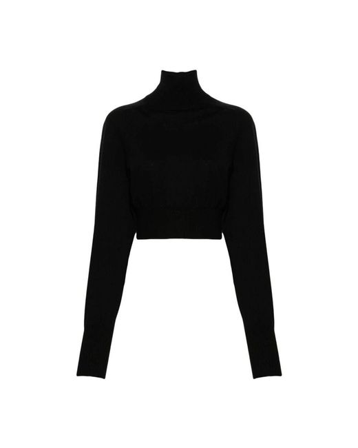 Sportmax Black Turtlenecks