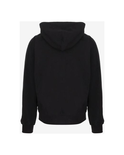 Dolce & Gabbana Black Zip-Throughs for men