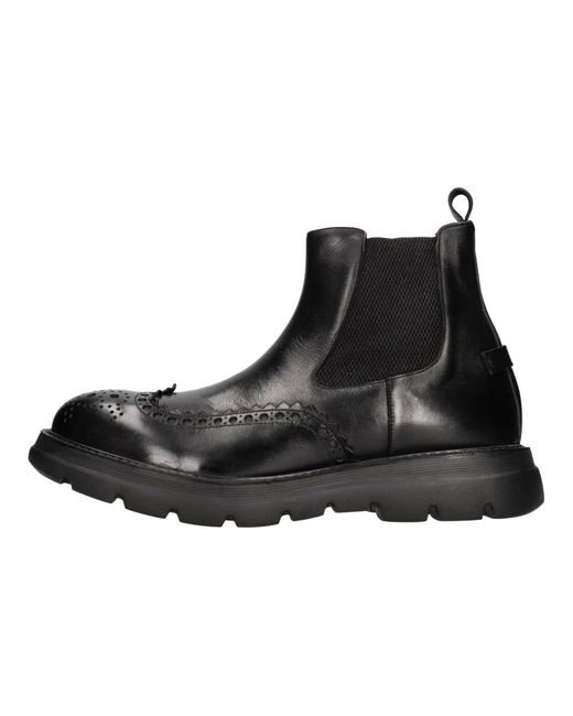 Hundred 100 Black Chelsea Boots for men