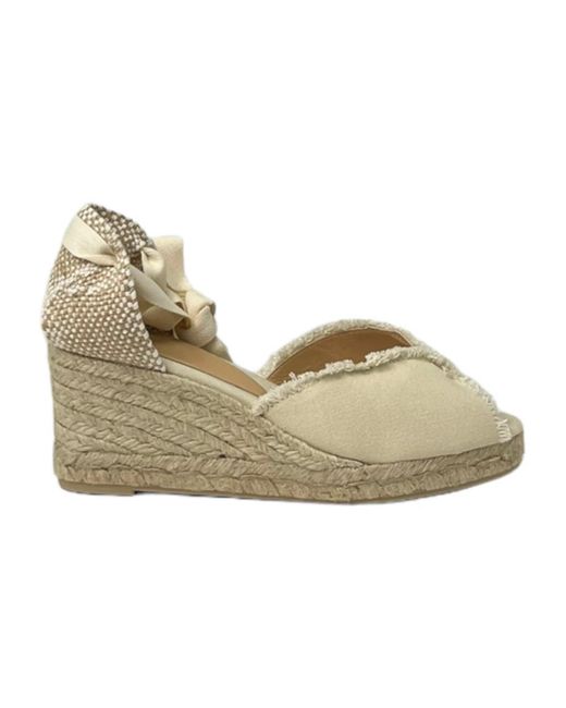 Castaner Metallic Wedges