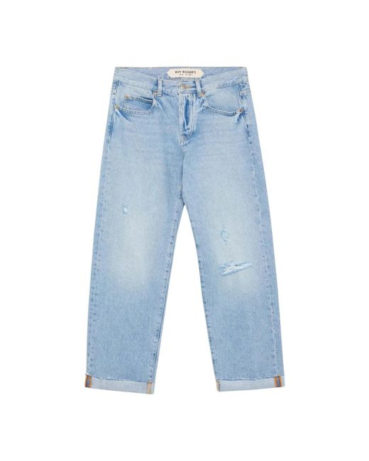 Roy Rogers Straight Jeans in het Blue