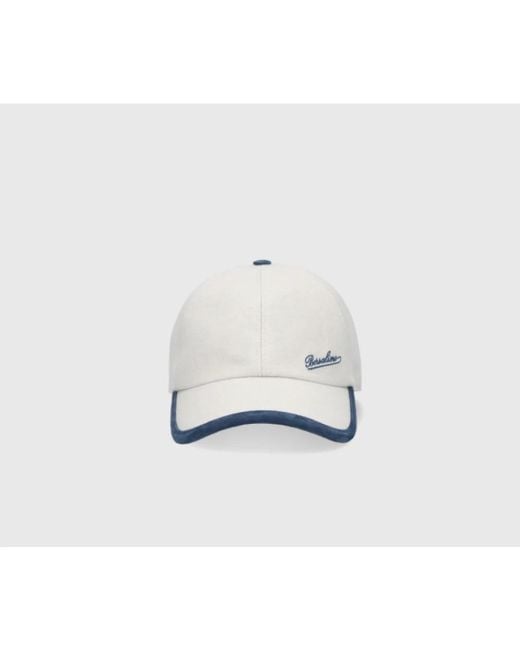 Borsalino White Hats & Caps