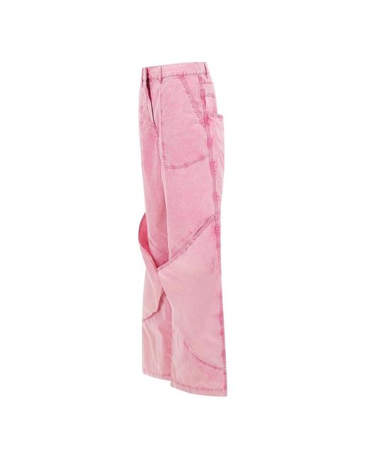 Confetto Baggy Jeans, Mujer, Talla The Attico de color Pink