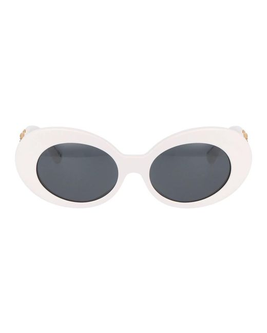 Versace Metallic Stylische blaue sonnenbrille mit modell 0ve4426bu