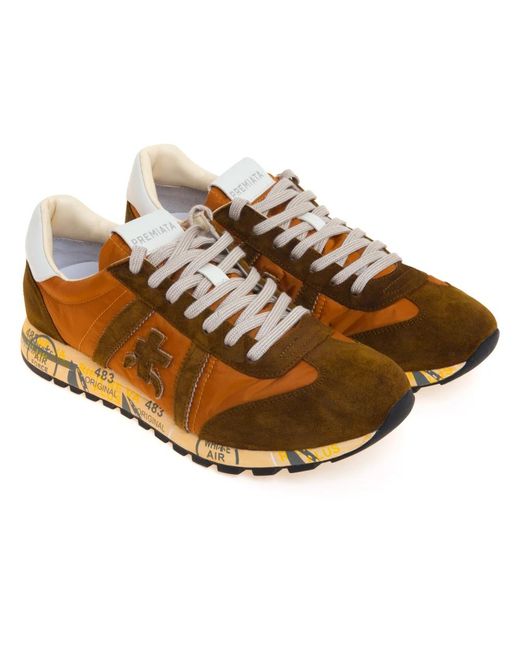 Premiata Brown Sneakers for men