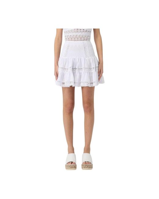 Short Skirts Charo Ruiz de color White