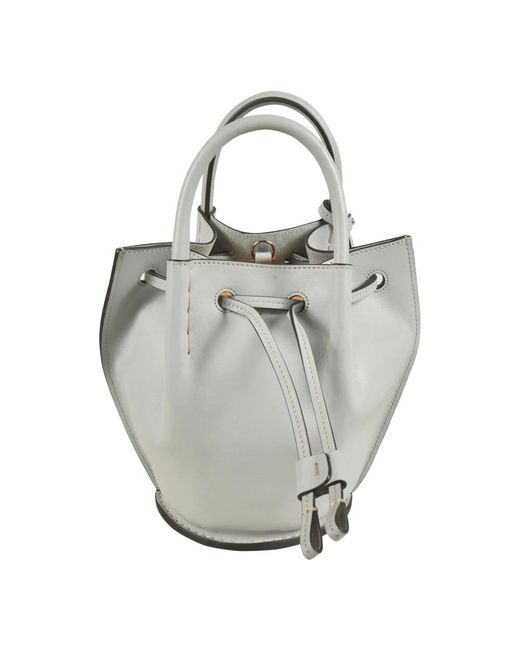 Tod's Metallic Bucket Bags