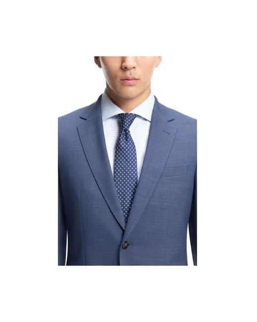 Single Breasted Suits Boss de hombre de color Blue