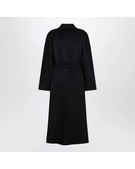 Max Mara Black Belted Coats