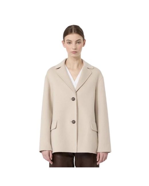Max Mara Natural Blazers