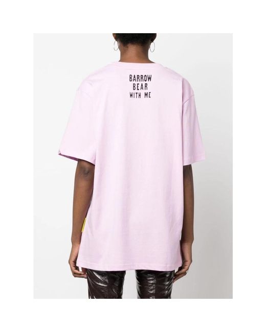 Barrow Pink Stylisches t-shirt für frauen