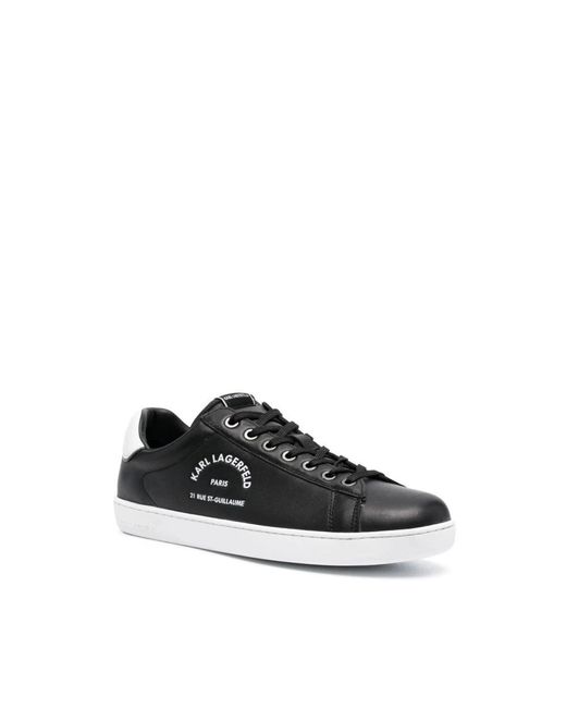 Karl Lagerfeld Black Sneakers for men