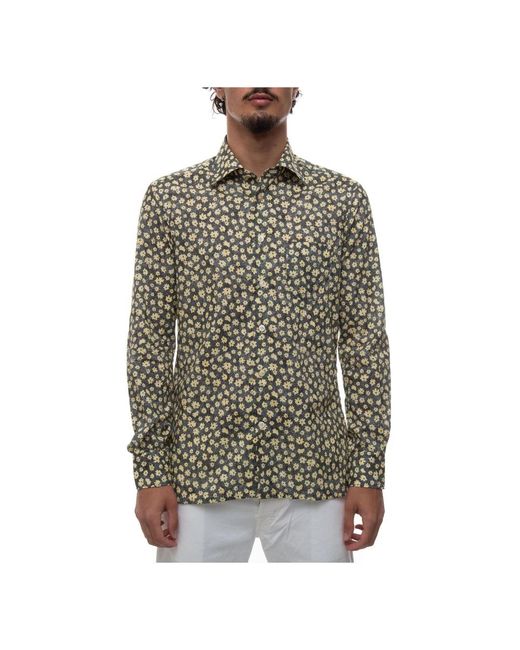 Kiton Green Casual Shirts for men