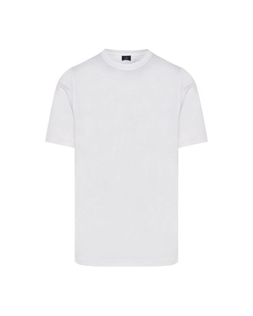 Barba Napoli White T-Shirts for men