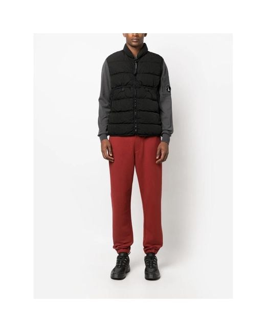 C P Company Black Vests for men