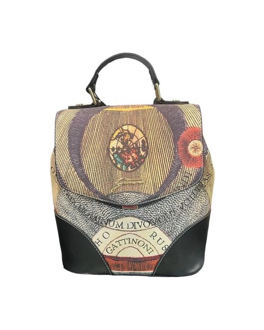 Gattinoni Metallic Backpacks