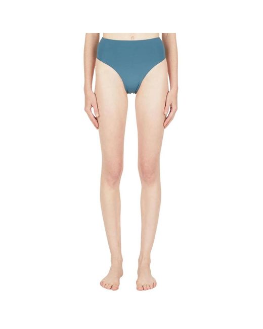 Ziah Badmode ,Blauw ,Retro High Waist Bikini Bottoms in het Blue