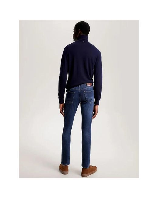 Tommy Hilfiger Blue Skinny Fit Jeans for men