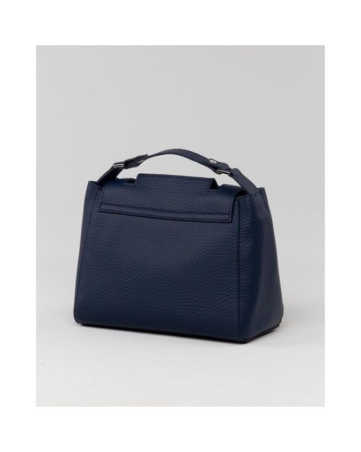 Orciani Blue Handbags