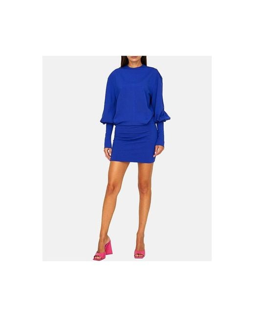 The Attico Blue Short Dresses