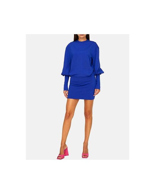 The Attico Blue Short Dresses