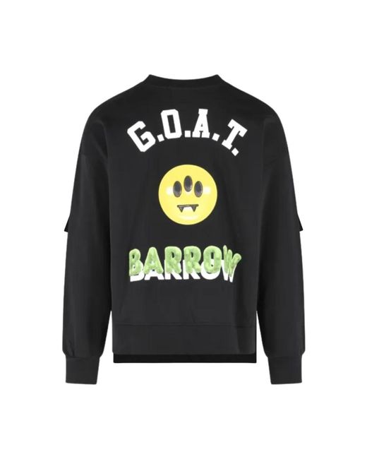 Barrow Sweetshirts Sweatshirt in het Black voor heren