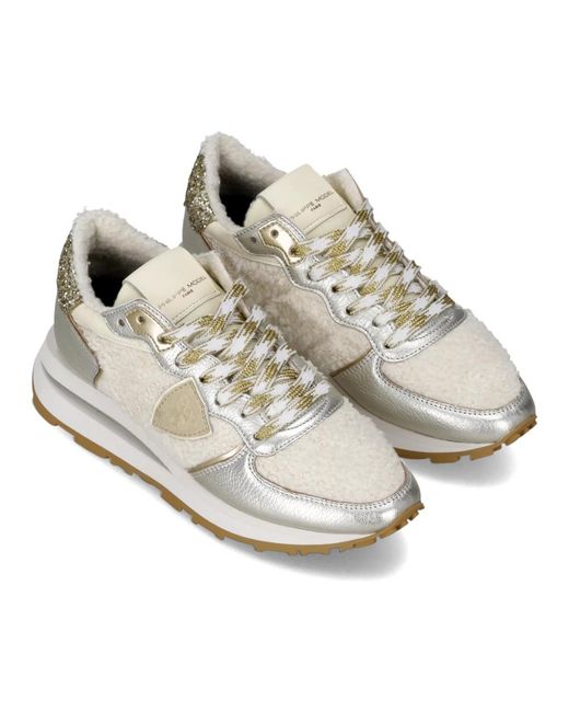 Philippe Model White Sneakers